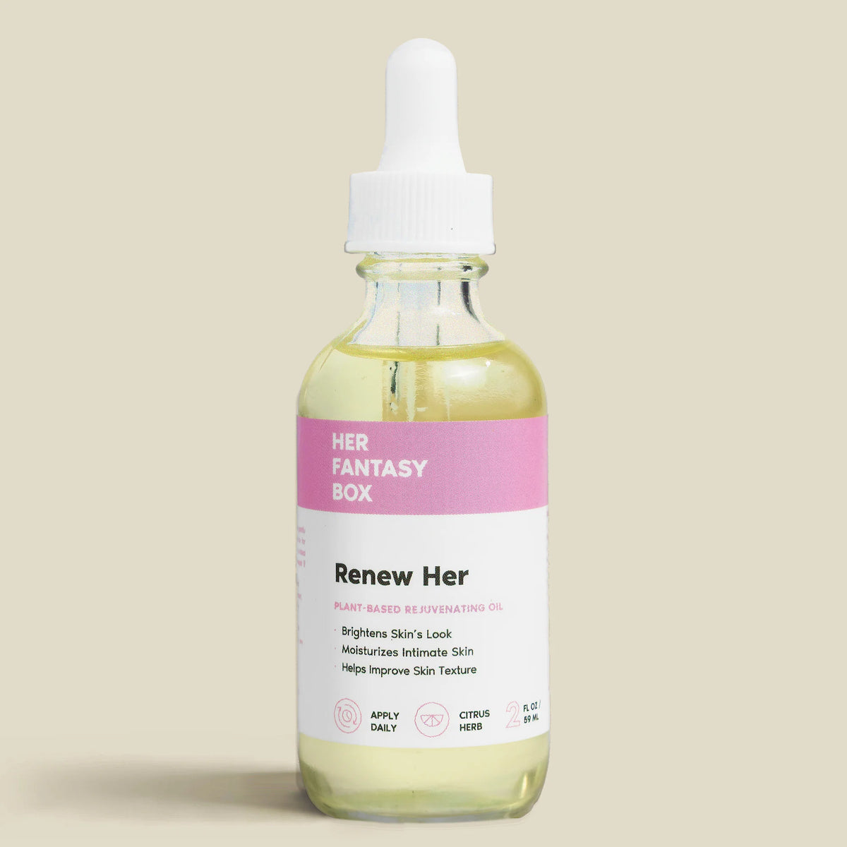 Her Fantasy Box Renew Her Yoni Oil - For Dryness, Ingrown Hair, Dark Marks & Scars
